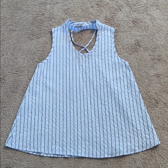 🎡 Wonderland Halter Tank Top Size S 🎡 - Picture 3 of 10